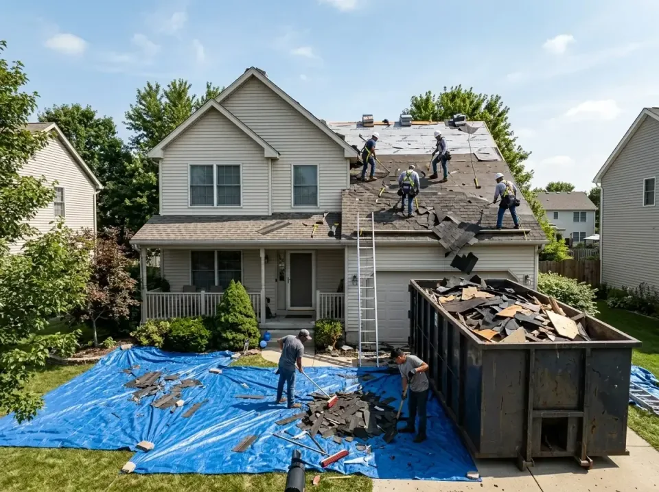 roof-replacement-debris-remova-004 — frequently asked questions, Cheapest Dumpster Rentals in Dalton Gardens, ID